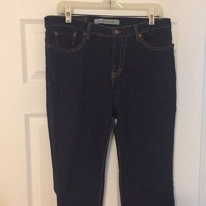 Dark blue jeans size 14